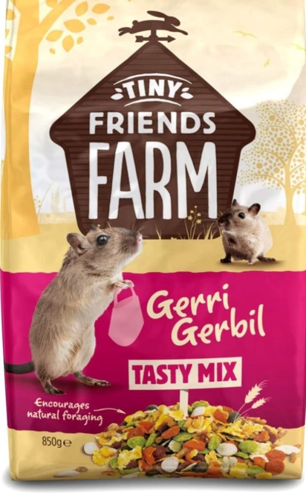 TINY FRIENDS FARM - Gerri Gerbil Tasty mix 850g