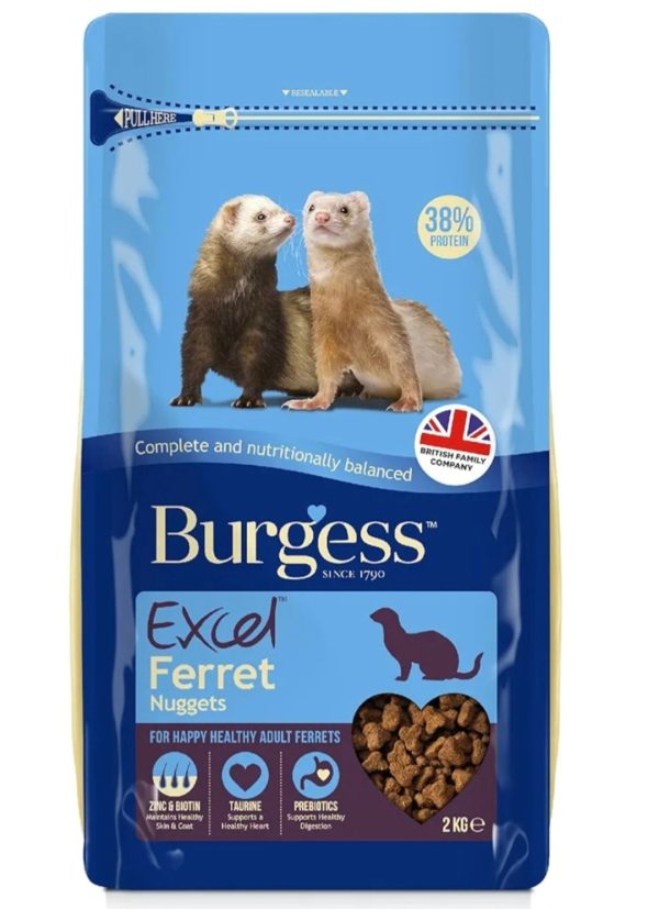 Burgess Excel Ferret Nuggets 2kg