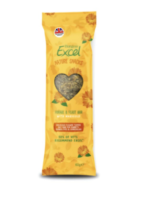 Burgess Excel Forage & Feast Hay Bar Marigold