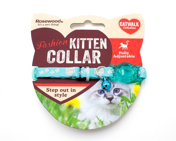 ROSEWOOD Adjustable Safety Kitten Collar